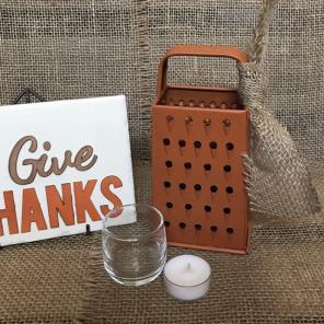 Farmhouse Kitchen Cheese Grater Candle
