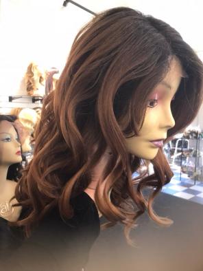 Ombré Wig Lacefront Swisslace Long