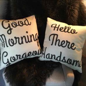 Good morning gorgeous/hello handsome new