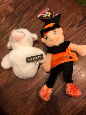 Pack Of 2 Halloween Dog Toys