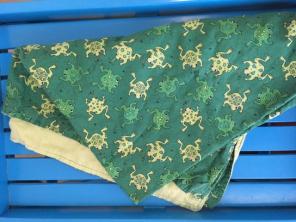 Handmade Frog Blanket