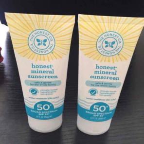 Honest company sunscreen 50+