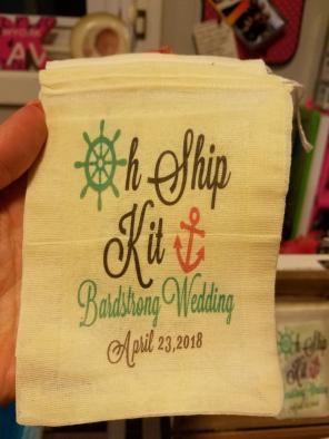 20 -Oh ship bags (hangoverkits)