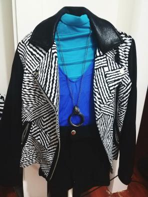 Edgy, Punk Chiq Blazer Jacket