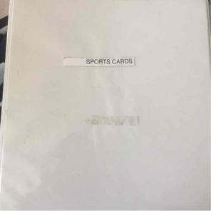 Sports cards Collectors Binders