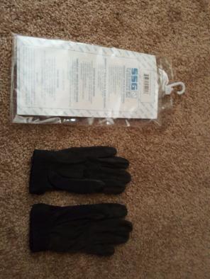 Black SSG riding gloves