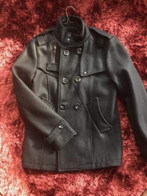 Men's Pea Coat Sz Large (Medium)