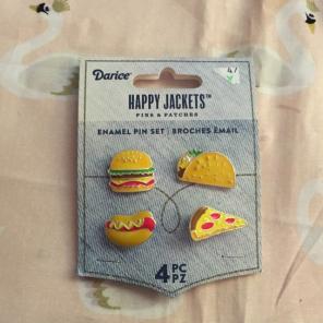 Food Enamel Pins