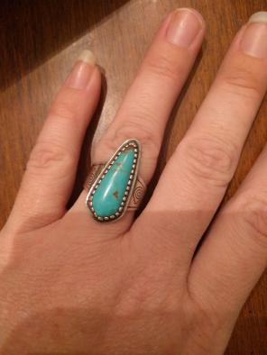 Carolyn pollack Turquoise ring 7