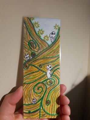 Kodama Bookmark studio ghibli mononoke