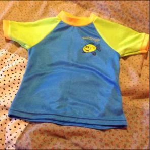 Xxs Swim shirt rash guard