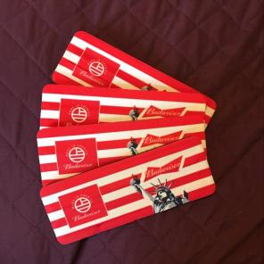 Budweiser Coozies