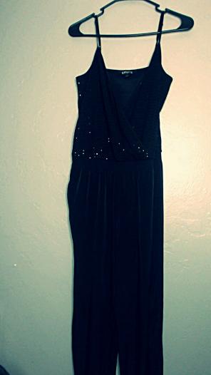 Black jumpsuit