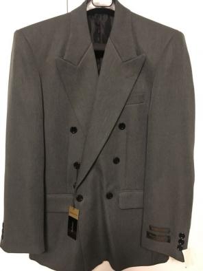 Micro touch medium grey Raffinati jacket
