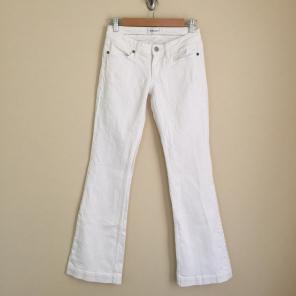 Habitual white stretch flare jeans sz 27