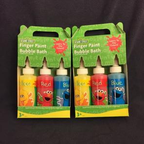 Sesame Street Finger Paint Bubble Bath
