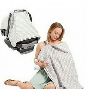 Car seat cover and nursing cover
