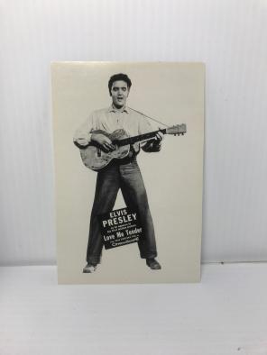 THE KING ELVIS PRESLEY POSTCARD