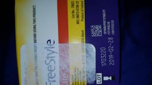 Freestyle test strips
