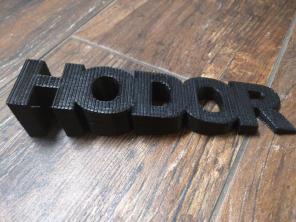 3D Printed HODOR - Black (sale!)