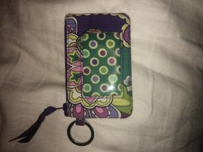 Vera Bradley ZIP ID Case/Change Purse