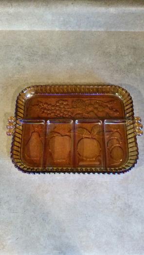 Vintage Depression Relish/Fruit Tray