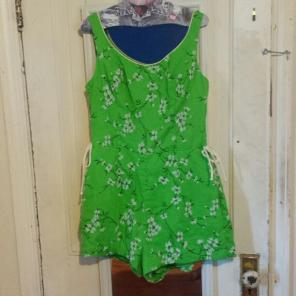 Jay Hart 60's vintage romper/swimsuit