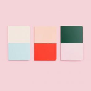Colorblock Notebook Set
