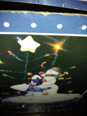 Christmas Decor snowman candleholder