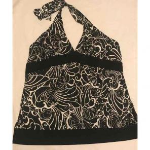 Women's Size 3X Glittering Halter Top
