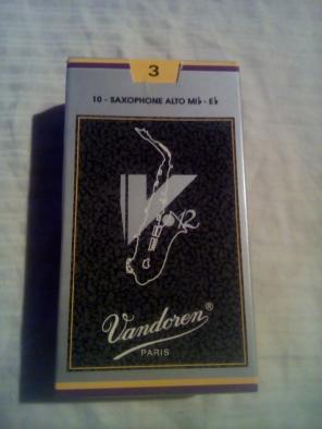 Vandoren alto sax reeds 10pk