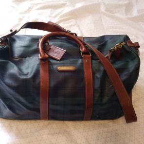 Ralph Lauren Polo blackwatch leather bag