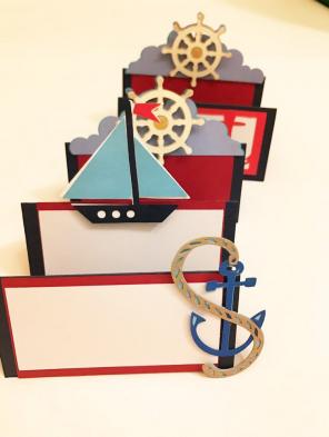 Nautical Table Tents