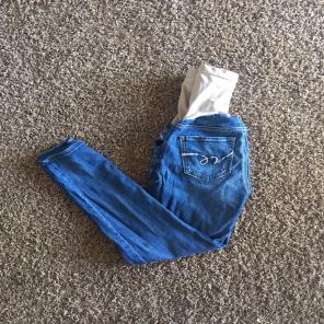 XS Indigo Blue Maternity Skinny Jeans