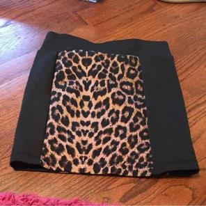 Pencil Cheetah Skirt