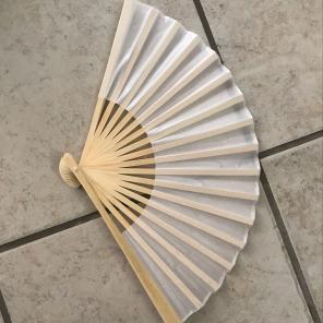 Wooden Silk Fans