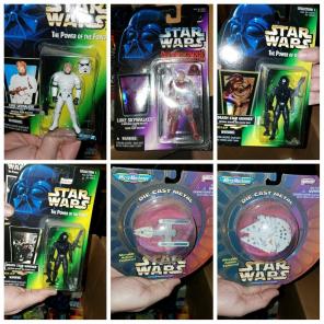 Sealed vintage star wars action figure