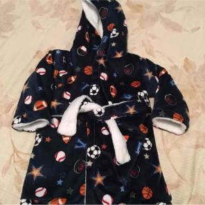 Boys fleece robe