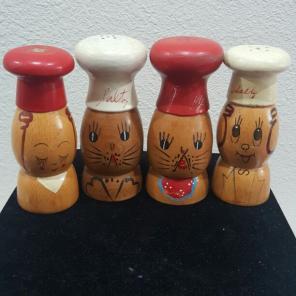 Salty & Peppy Shakers 2 Sets