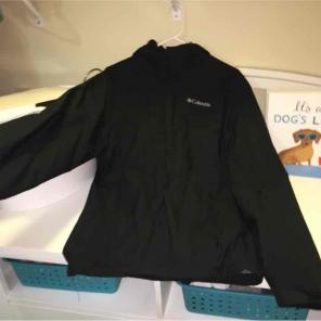 Rain jacket black