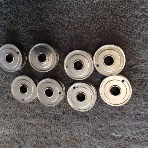 Lot Of 8 Vintage White Rotary Bobbins