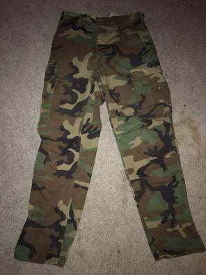 Camouflage Cargos