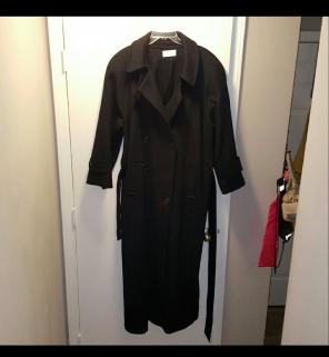 Charles Klein Trench Wool Coat