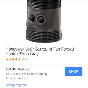 Honeywell heater