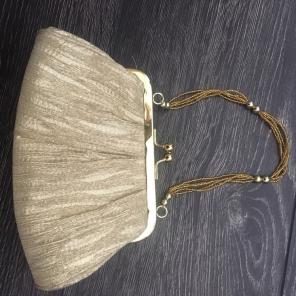 Gold Wristlet / Clutch