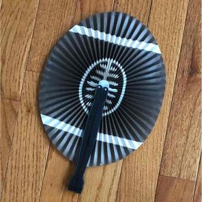 Beautiful Foldout Paper Fan