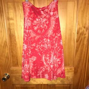 Small Tye Dye Azure Coral Lularoe NWOT
