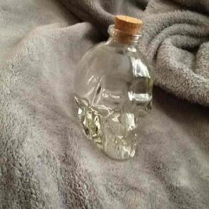 Halloween skull nug jug