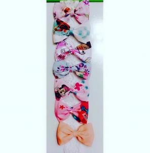 Fabric Character Hair bows