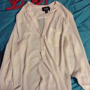 Sheer dress shirt